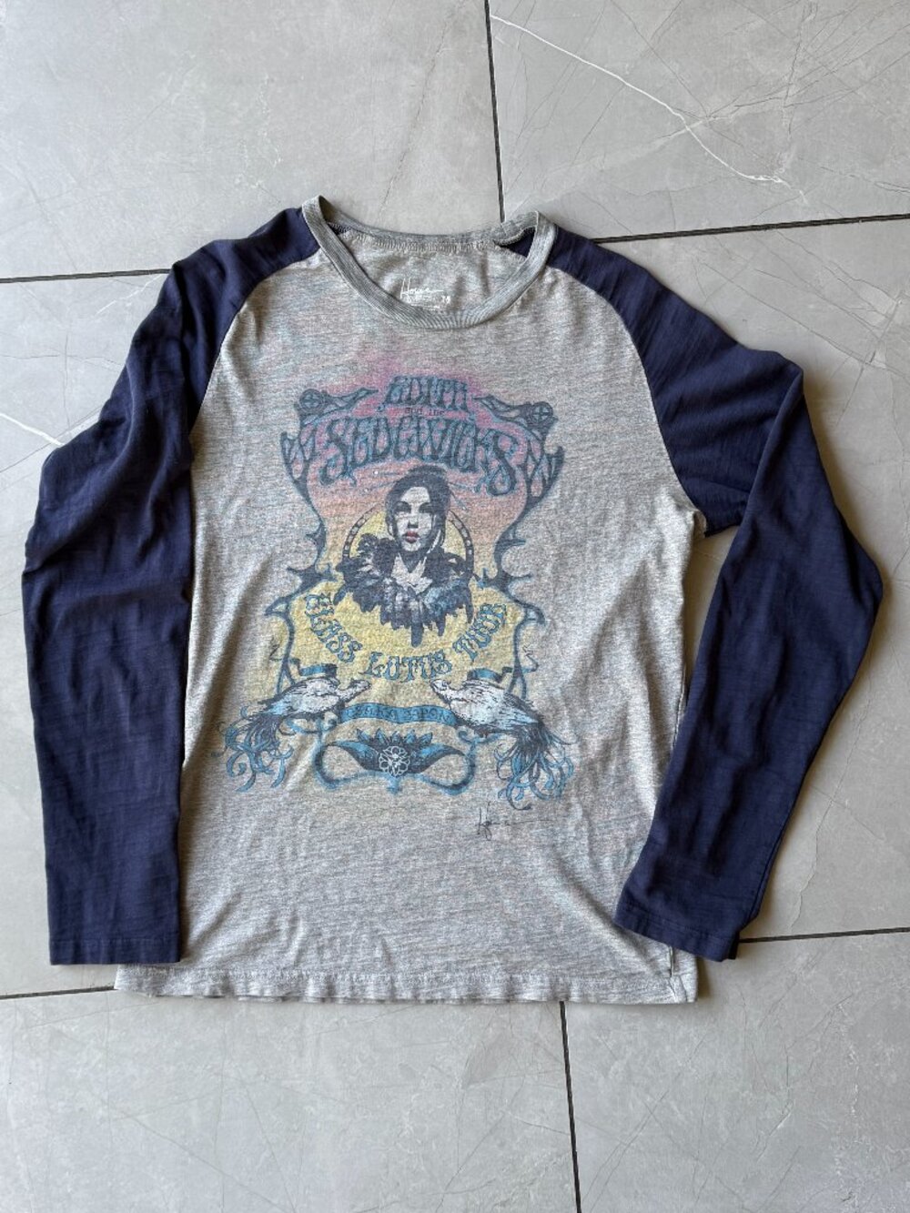 Vintage Hause of Howe Graphic Long Sleeve 100% Cotton Shirt